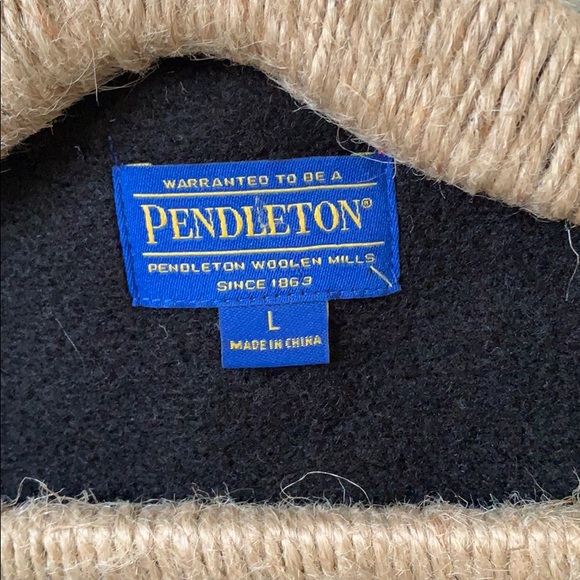 Pendleton wool ombré plaid blazer L - Picture 2 of 5